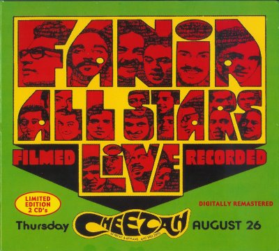 Fania All Stars - Live at the Cheetah COVER