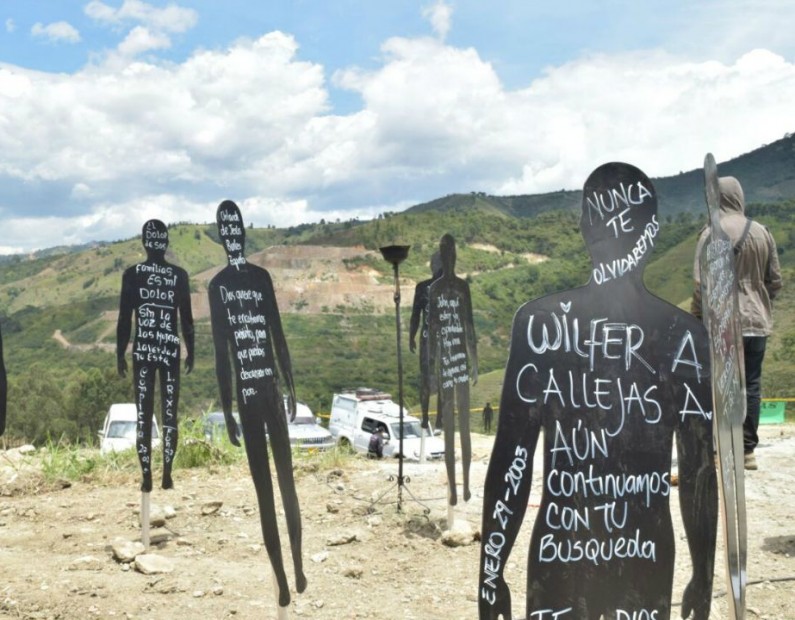 Víctimas exigen garantías de seguridad para excavaciones en "La Escombrera"