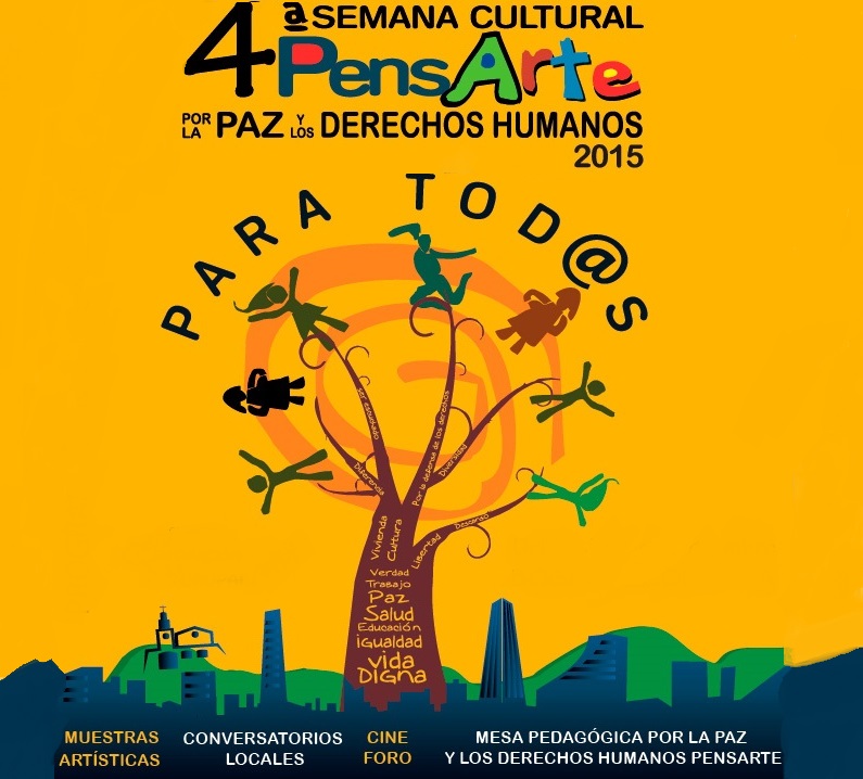 Arte, cultura y educación en la 4ta Semana "Pensarte" por la paz y los DDHH
