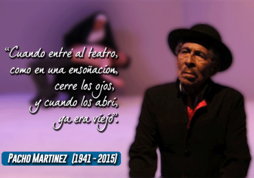 Luto en el teatro Nacional, falleció Francisco “Pacho” Martínez Alvarado