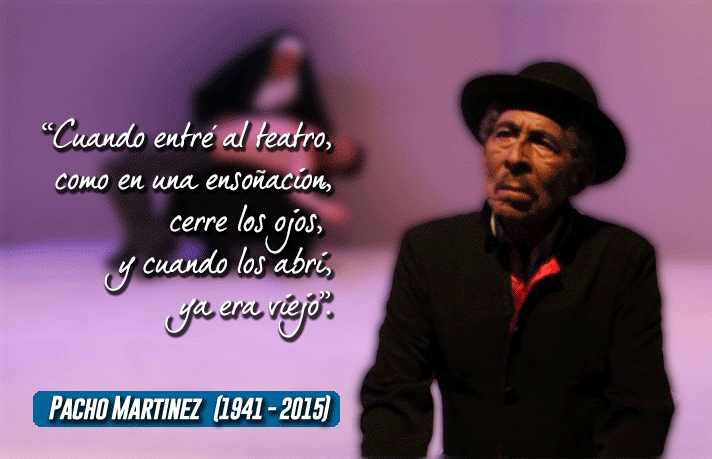 Luto en el teatro Nacional, falleció Francisco “Pacho” Martínez Alvarado