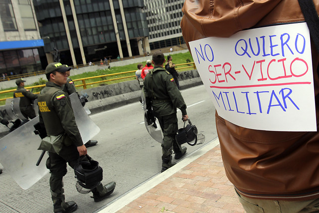 Por el derecho a decir: 'NO al servicio militar obligatorio'
