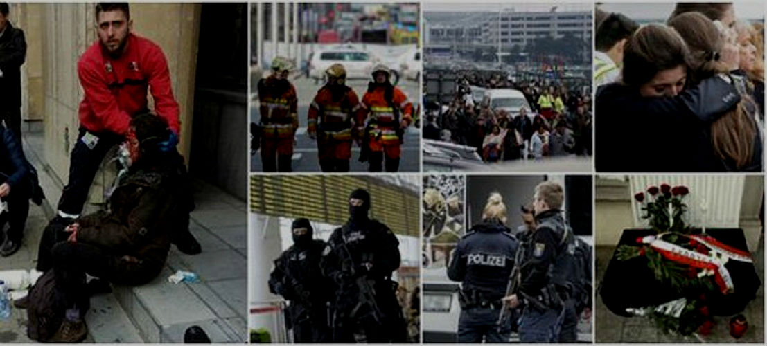 Alerta nivel 4 tras explosiones en Bruselas
