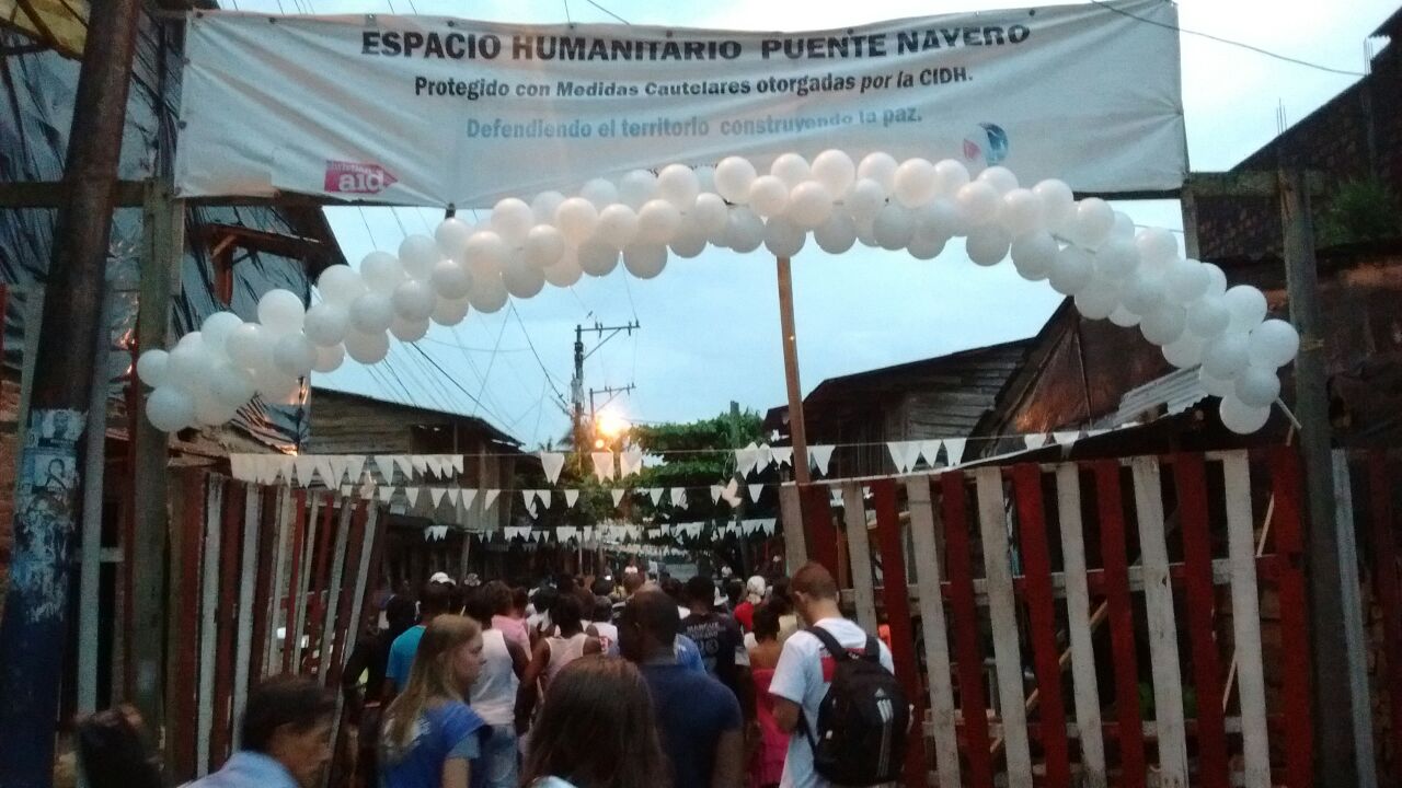 Espacio Humanitario Puente Nayero en Buenaventura celebra 2 años