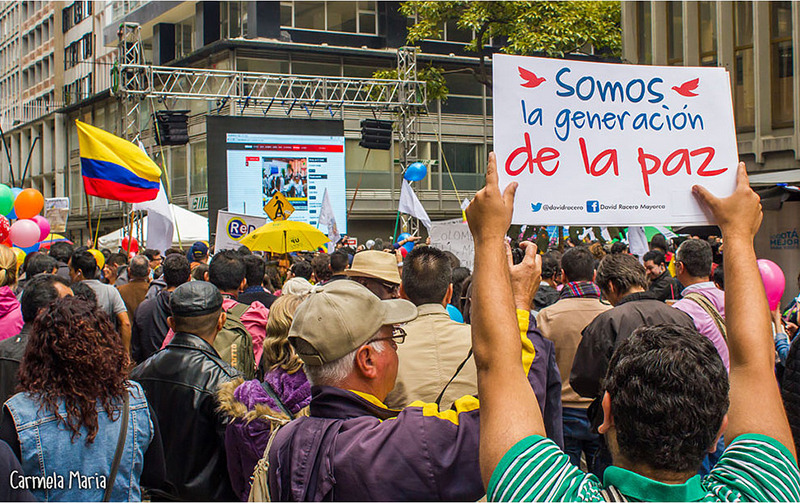 "Colombia le dice al mundo que enfrentar el miedo y movilizarse si paga"