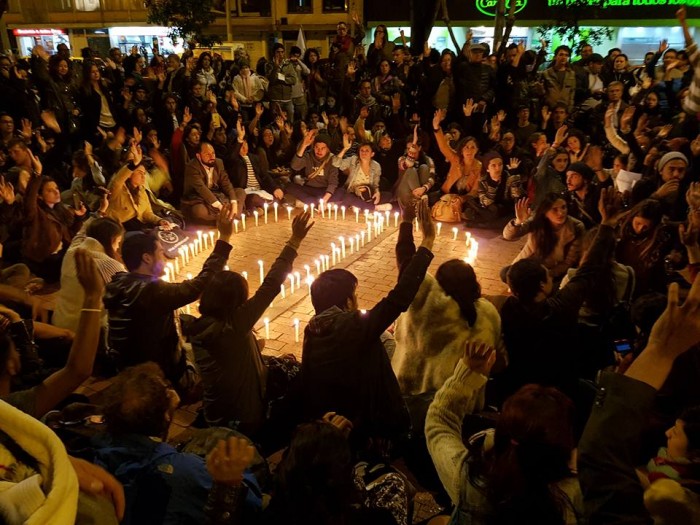Amenazan con levantar el Campamento Permanente por la Paz en la Plaza de Bolívar