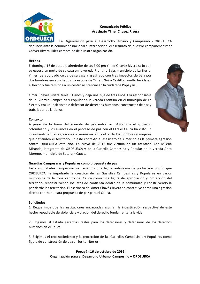 Comunicado 