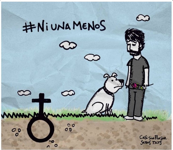 El mundo grita, ni una menos vivas nos queremos
