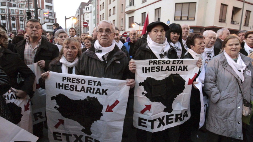 Más de 70 mil personas se movilizaron por los derechos de los presos políticos vascos