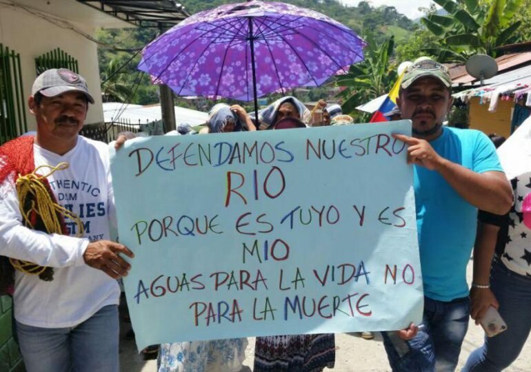 Crece la movilización nacional contra la construcción de proyectos hidroeléctricos y mineros