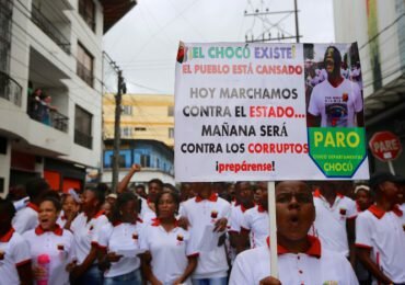 Chocoanos afirman que no están "dialogando con un gobierno serio"