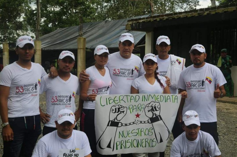 FARC pide a organizaciones internacionales trabajar por libertad de presos políticos