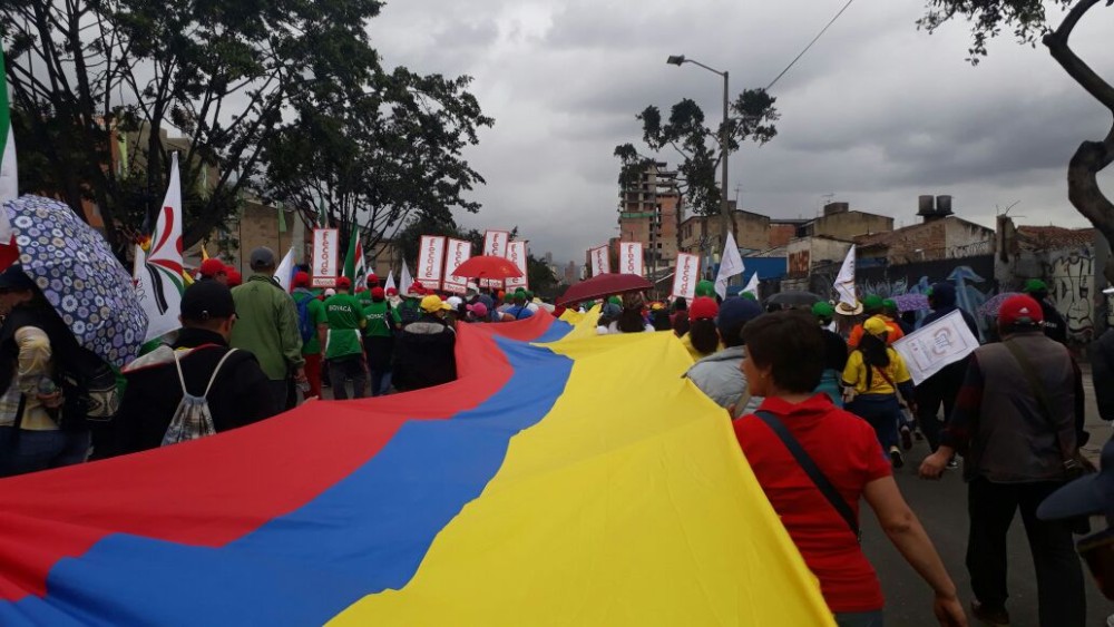 En Fotos: Así fue la movilización en la Toma de Bogotá