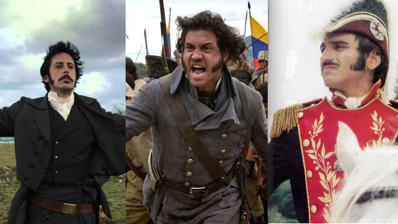 5 Rostros de Simón Bolívar en el cine