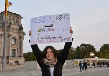 Colombianos en Alemania piden que se avance con la implementación del Acuerdo de Paz
