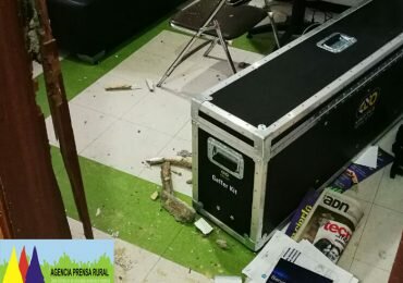 Hurtan equipos y material sensible de oficina de la Agencia Prensa Rural
