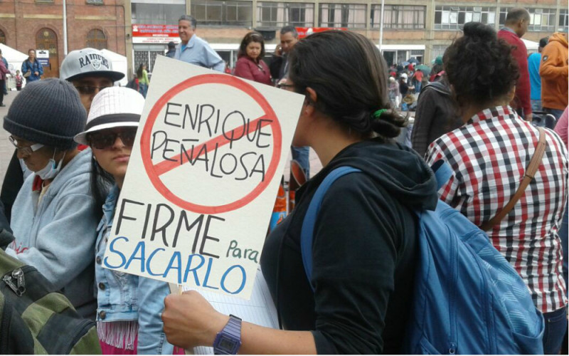 "La revocatoria es en las calles": Comité Unidos Revocamos a Peñalosa