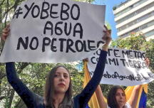 «El fracking no es necesario, no le mientan al país»