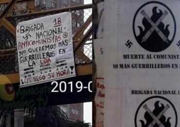 Con panfletos y carteles amenazan a estudiantes de la U. de Antioquia