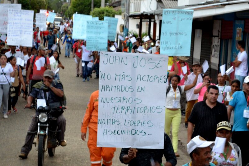 Jóvenes que se acogieron al plan de sustitución fueron asesinados en San José de Uré