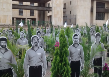 Homenaje a las más de 6.000 víctimas de la UP "Nunca más otro genocidio"