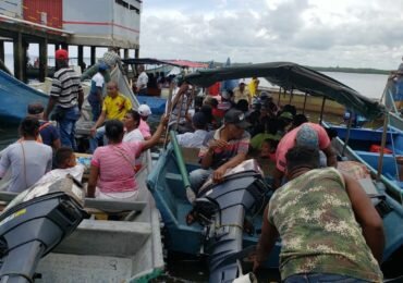Comunidades del Río Chagüi se preparan para regresar a su hogar