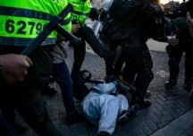 Más de 100 detenidos y 20 heridos deja la violencia policial contra movilización del 15 de Junio