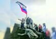 Como reivindicación de la memoria, comunidades indígenas derriban estatua de Sebastián de Belalcázar