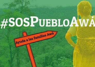 El Pueblo Awá lanza un S.O.S contra la guerra en Nariño