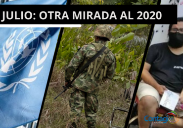 Julio: Violación de niña embera por las FFMM, sanciones internacionales y exigencia de matrícula cero