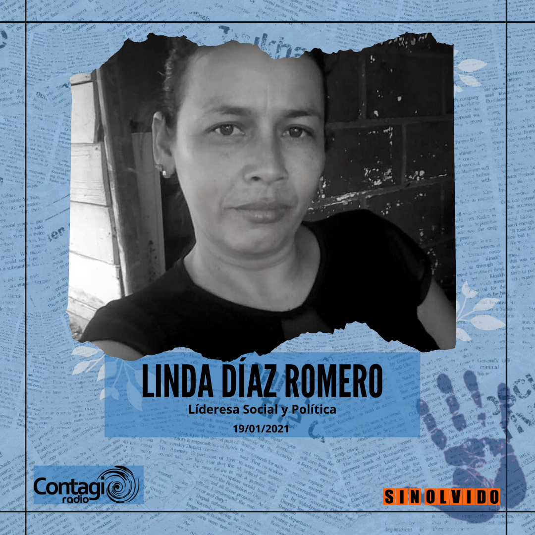 Asesinan a Linda Diaz, lideresa de la Asociación de Campesinos de San Roque
