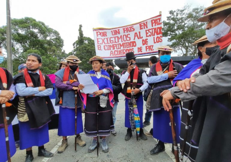 Indígenas Misak 'destapan peajes, para destapar la corrupción'