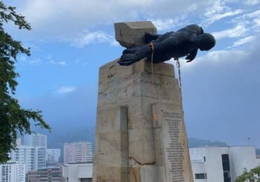 Cayó el Sebastián de Belarcazar de Cali
