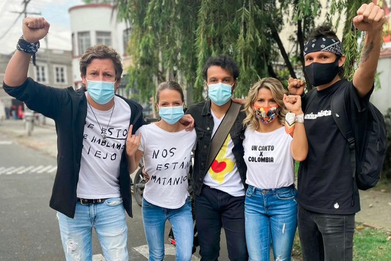 Artistas respaldan el Paro Nacional en Colombia