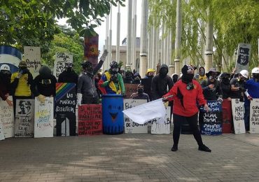 Denuncián amenazas de 'La Oficina' contra Primera Línea en Medellín