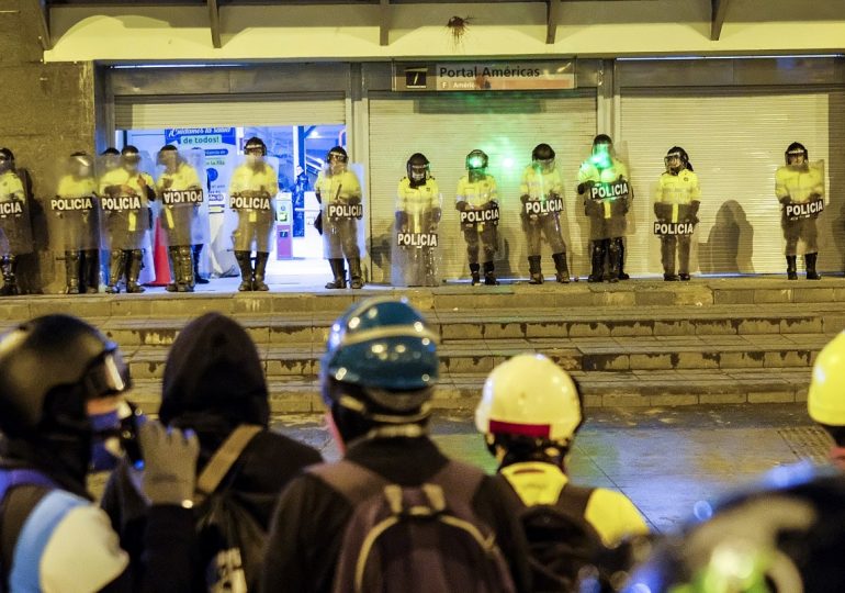 Confirman uso del Portal Suba y Américas de TransMilenio como centro de detención de manifestantes en Paro Nacional