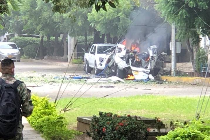 Atención: Fuerte explosión en batallón del Ejército en Cúcuta