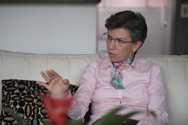 La alcaldesa Claudia López dejó "plantada" a la Primera línea de Bogotá