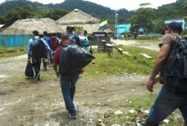 Nuevo desplazamiento masivo se produjo en el Sur de Bolívar