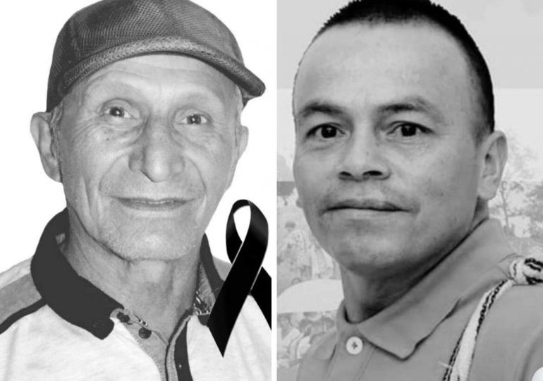 Asesinan a Efrén España y a Luis Alfonso Narváez, lideres en Cauca