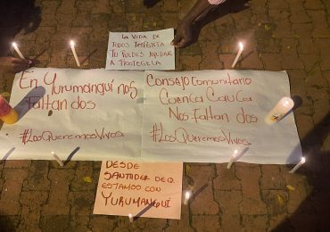 Colectivo de Mujeres de Yurumanguí no cesa la búsqueda de Abencio Caicedo y Edinson Valencia