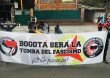 Jóvenes rechazaron la presencia del partido de ultraderecha VOX en Bogotá