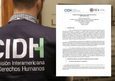 CIDH otorgó medidas cautelares a favor de familias indígenas de Resguardos Río Murindó y Chageradó