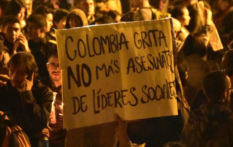 En los primeros seis meses del año han asesinado a 77 líderes sociales en Colombia: HRW
