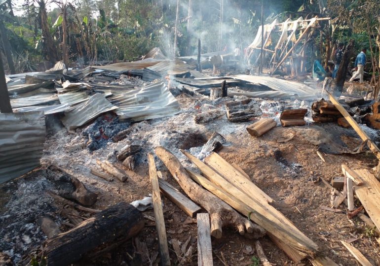 Ejército quemó casas y disparó contra Comunidades de San Vicente del Caguán