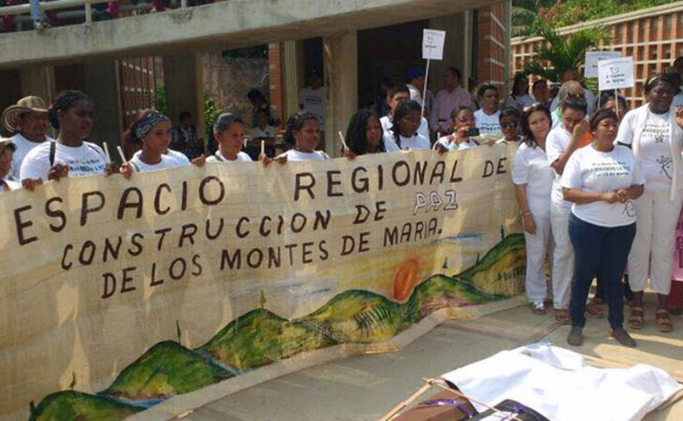 Espacio Regional de  Gobierno es responsable por fortalecimiento de grupos armados: Espacio de Construcción de Paz de Montes de María