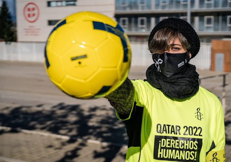 "Miramos donde hay que mirar", Amnistía Internacional rechaza la violación de derechos humanos en Qatar a pocos días del inicio de la copa del mundo