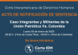 Fallo de la Corte Interamericana de Derechos Humanos sobre el caso Integrantes y Militantes de la Unión Patriótica V. Colombia