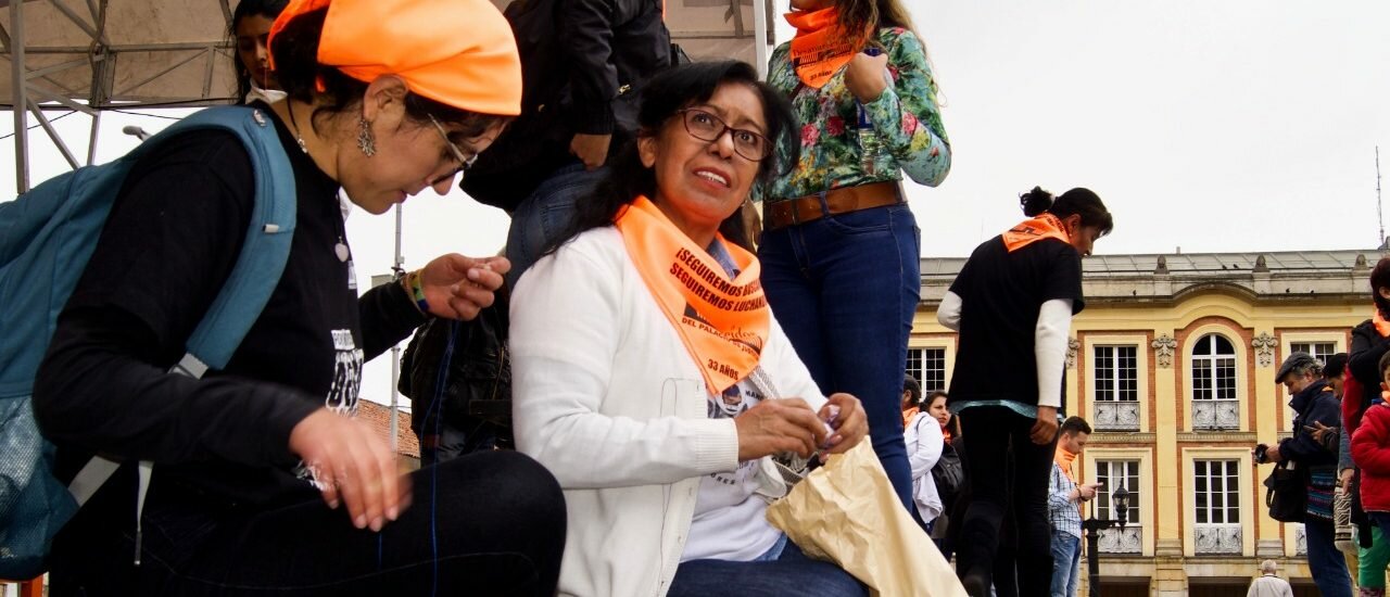 Sandra Beltr&aacute;n Hern&aacute;ndez, buscadora de los desaparecidos del Palacio de Justicia￼