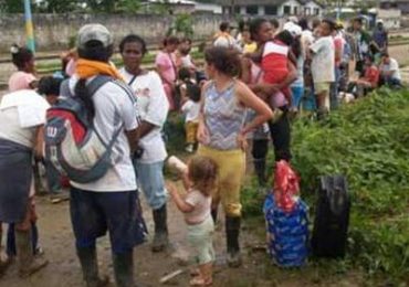 Defensoría pide atención para 357 desplazados en el Chocó
